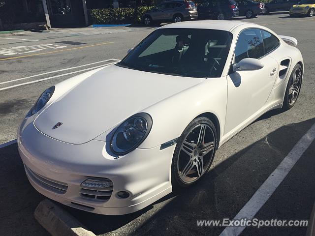 Porsche 911 Turbo spotted in Belmont, California