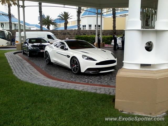 Aston Martin Vanquish spotted in Cape Town, South Africa