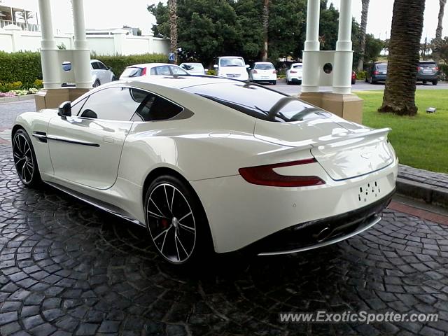 Aston Martin Vanquish spotted in Cape Town, South Africa