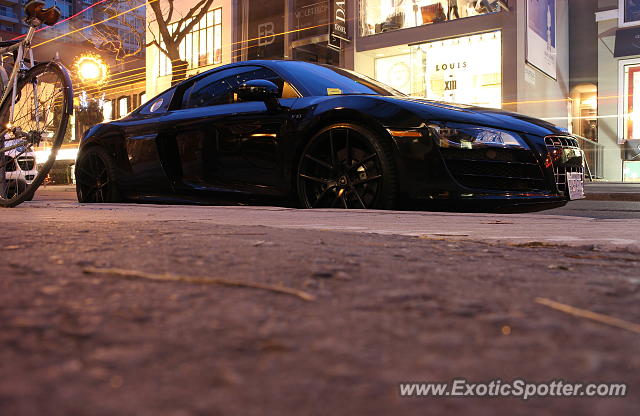 Audi R8 spotted in Toronto, Canada