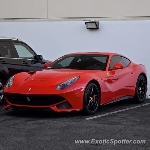 Ferrari F12 spotted in Beverly Hills, California