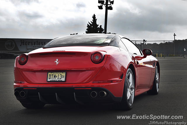 Ferrari California spotted in Watkins Glen, New York