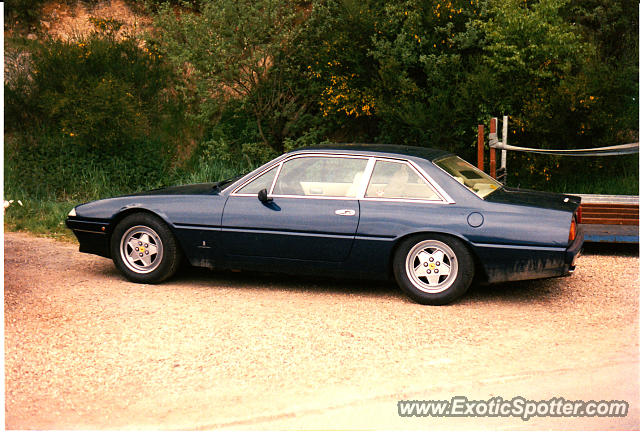 Ferrari 412 spotted in Tenneville, Belgium