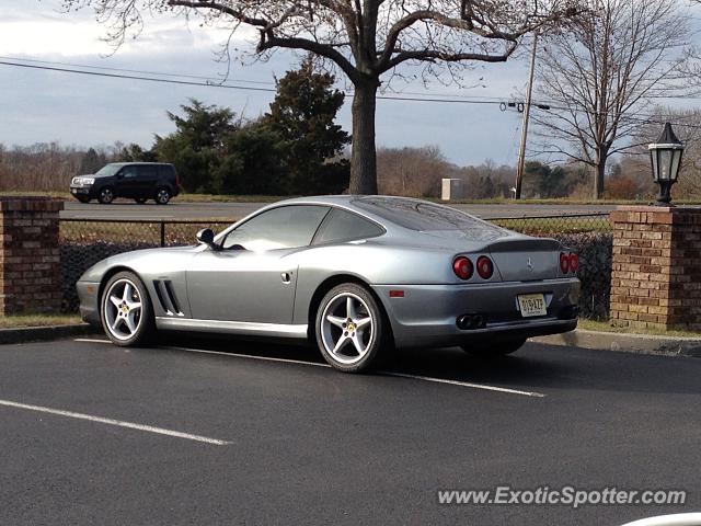 Ferrari 550 spotted in Freehold, New Jersey