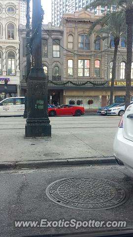 Ferrari F430 spotted in New Orleans, Louisiana