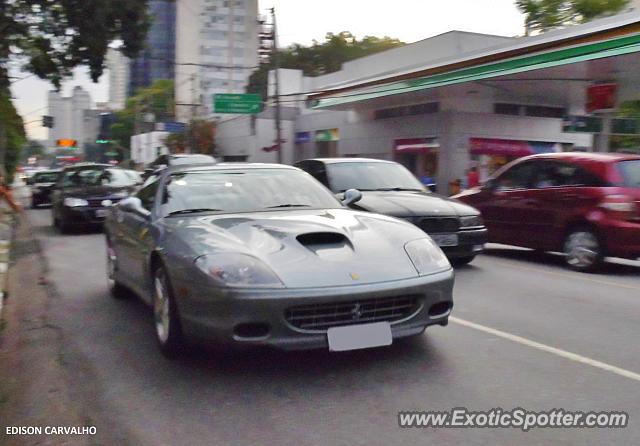 Ferrari 575M spotted in São Paulo, Brazil