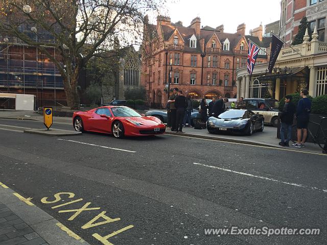 Ferrari 458 Italia spotted in London, United Kingdom