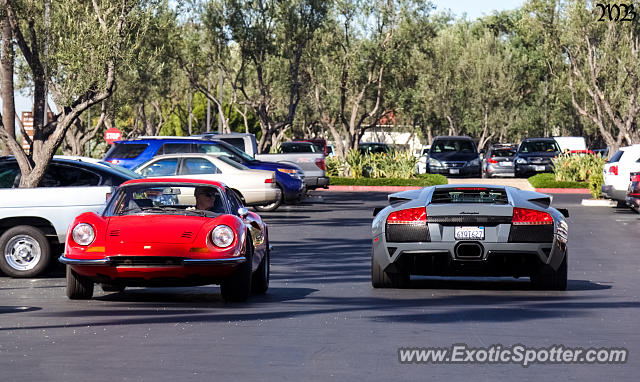 Lamborghini Murcielago spotted in Newport Beach, California