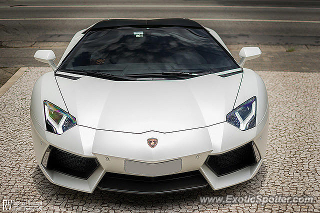 Lamborghini Aventador spotted in Sao Paulo, Brazil