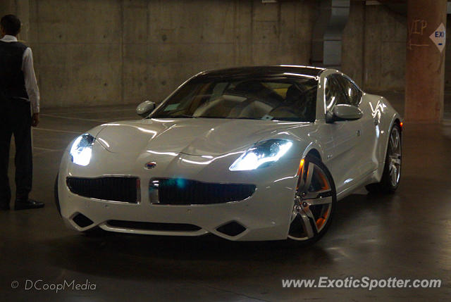 Fisker Karma spotted in Los Angeles, California