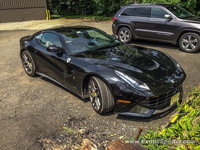 Ferrari F12 spotted in Pea Pack, New Jersey