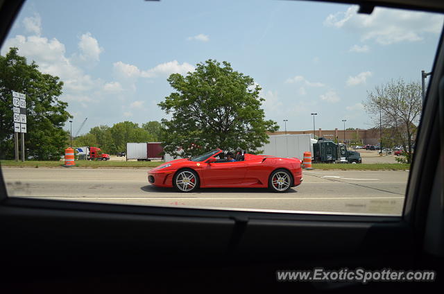 Ferrari F430 spotted in Fontana, Wisconsin