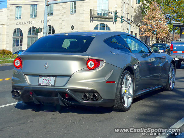 Ferrari FF spotted in Greenwich, Connecticut
