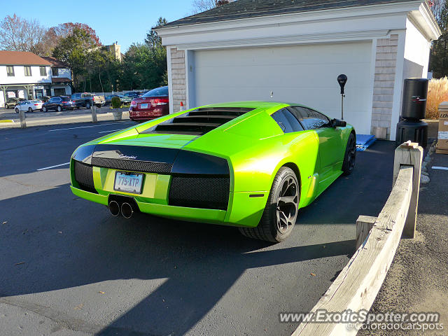 Lamborghini Murcielago spotted in New Canaan, Connecticut