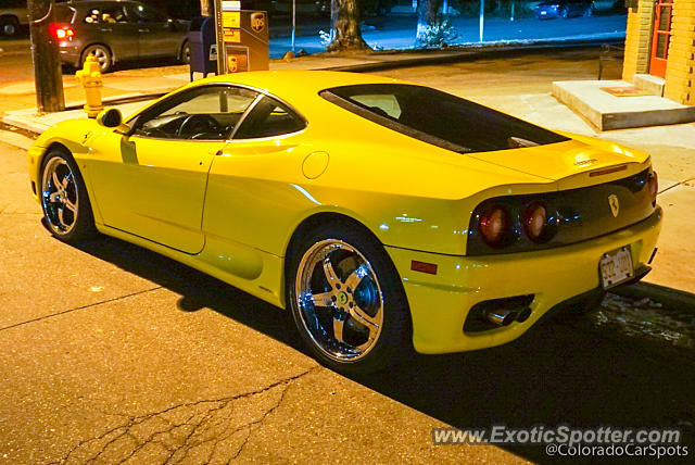 Ferrari 360 Modena spotted in Denver, Colorado