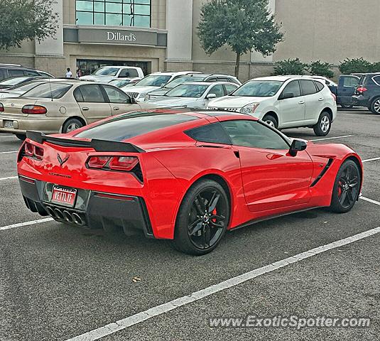 Chevrolet Corvette Z06 spotted in Beaumont, Texas