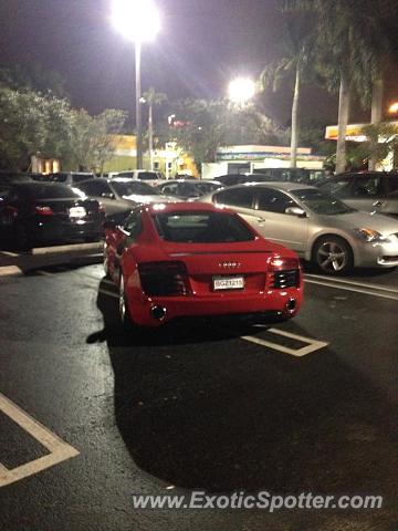Audi R8 spotted in South Beach, Florida