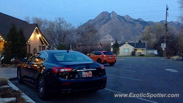 Maserati Ghibli spotted in Holladay, Utah