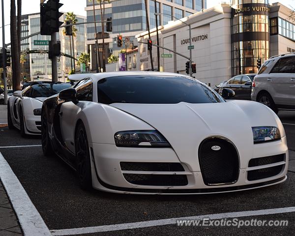 Bugatti Veyron spotted in Beverly Hills, California