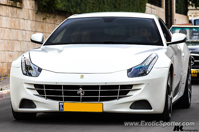 Ferrari FF spotted in Tel Aviv, Israel
