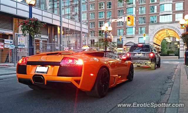 Lamborghini Murcielago spotted in Toronto, Ontario, Canada