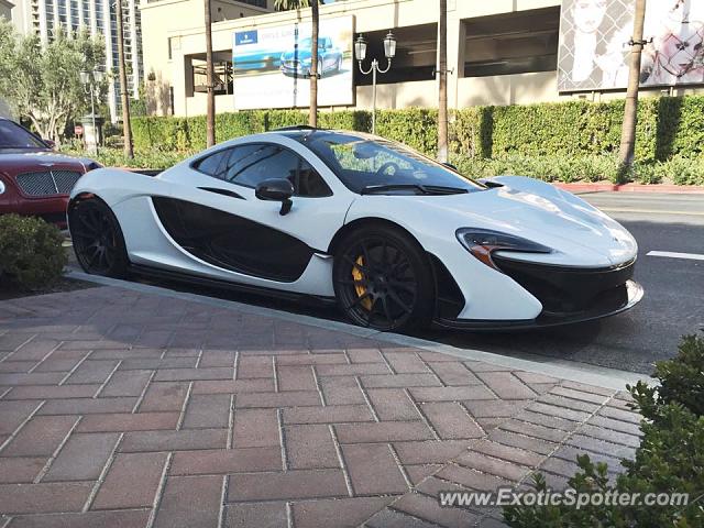 Mclaren P1 spotted in Newport Beach, California