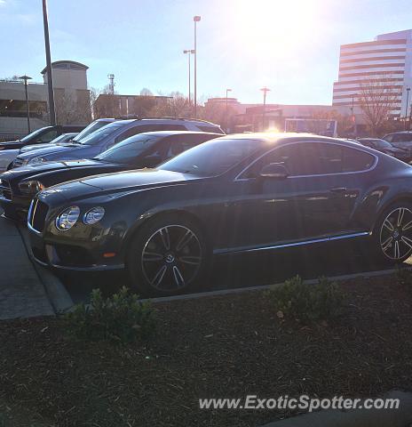 Bentley Continental spotted in Charlotte, North Carolina