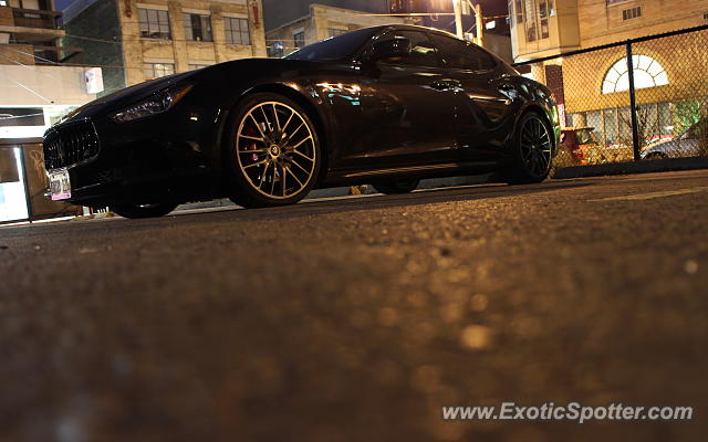 Maserati Ghibli spotted in Toronto, Canada