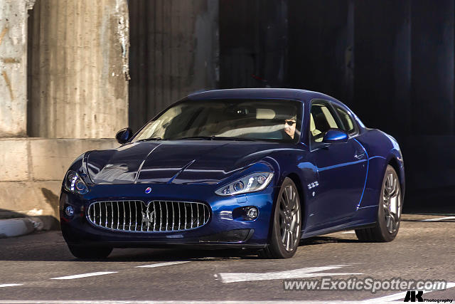 Maserati GranTurismo spotted in Herzeliya, Israel