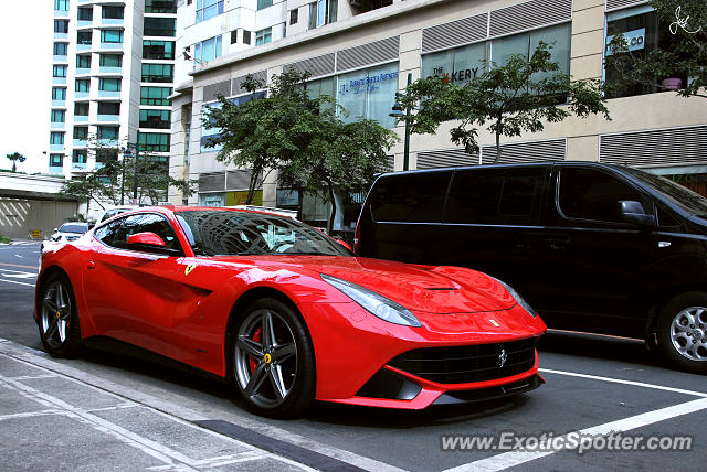 Ferrari F12 spotted in Taguig City, Philippines