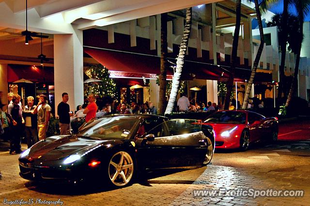 Ferrari 458 Italia spotted in Bal Harbour, Florida