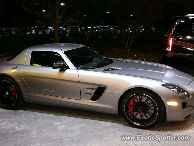 Mercedes SLS AMG spotted in Lake Charles, Louisiana