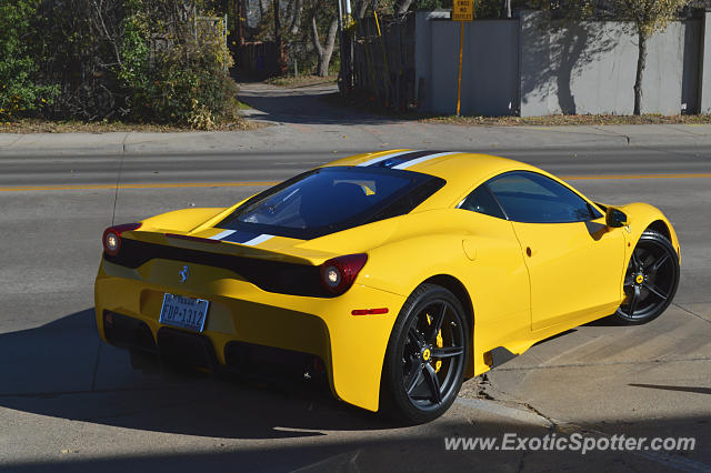 Ferrari 458 Italia spotted in Dallas, Texas