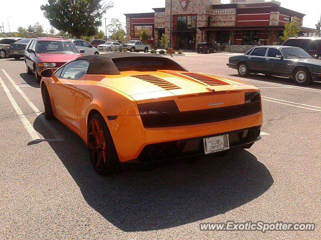 Lamborghini Gallardo spotted in Albuquerque, New Mexico