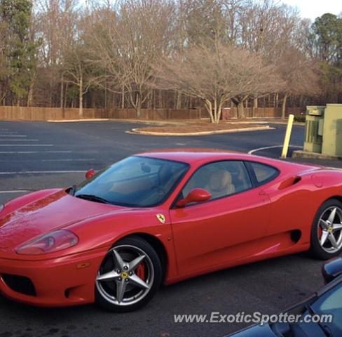 Ferrari 360 Modena spotted in Omaha, Nebraska