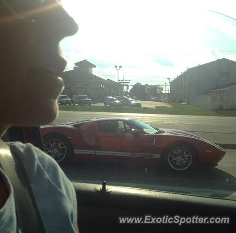 Ford GT spotted in Council Bluffs, Iowa