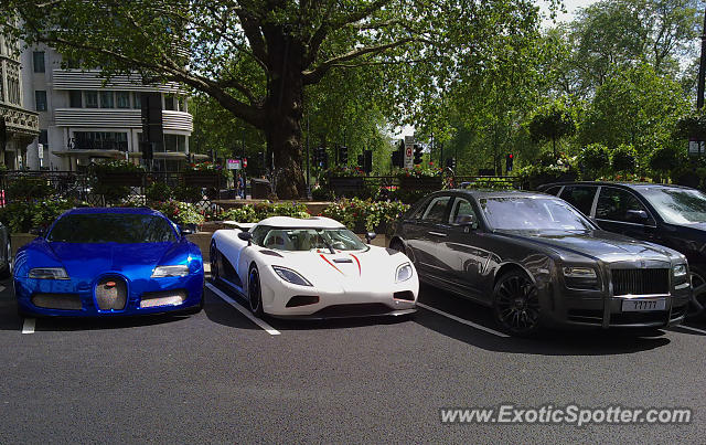 Koenigsegg Agera R spotted in London, United Kingdom