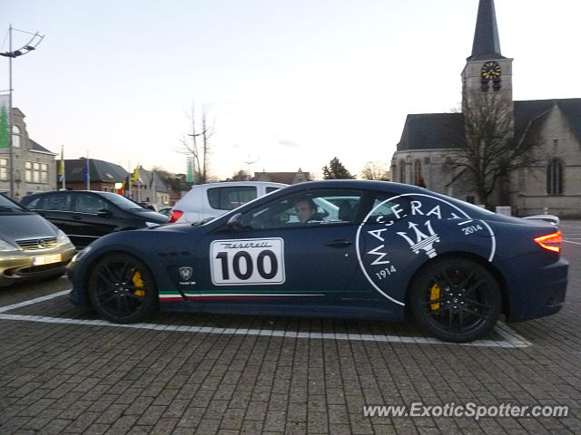 Maserati GranTurismo spotted in Zaventem, Belgium