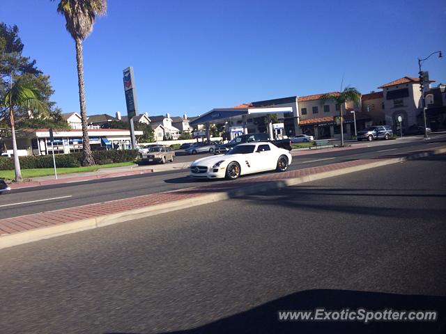 Mercedes SLS AMG spotted in Laguna beach, California