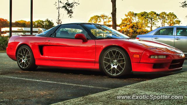 Acura NSX spotted in Jacksonville, Florida
