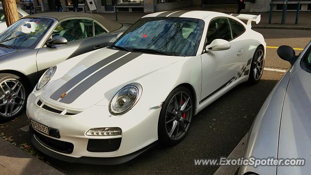 Porsche 911 GT3 spotted in Zurich, Switzerland