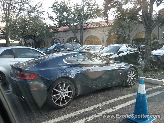 Aston Martin Vantage spotted in Dallas, Texas