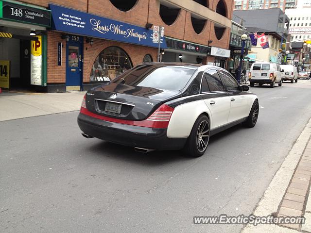 Mercedes Maybach spotted in Toronto, Canada