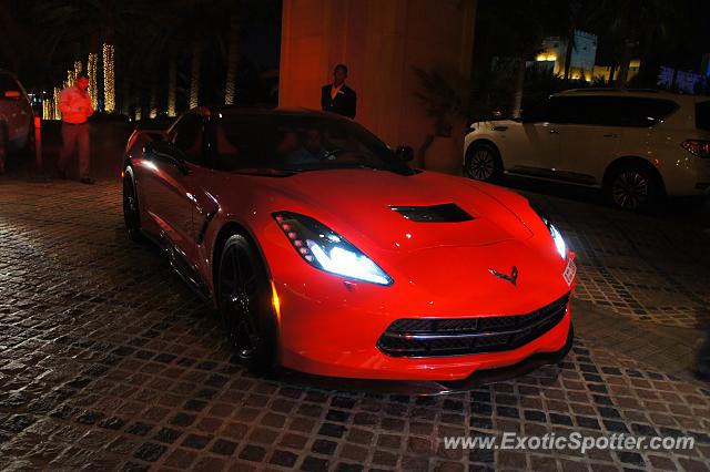 Chevrolet Corvette Z06 spotted in Dubai, Qatar