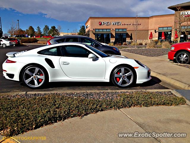 Porsche 911 Turbo spotted in Lone Tree, Colorado