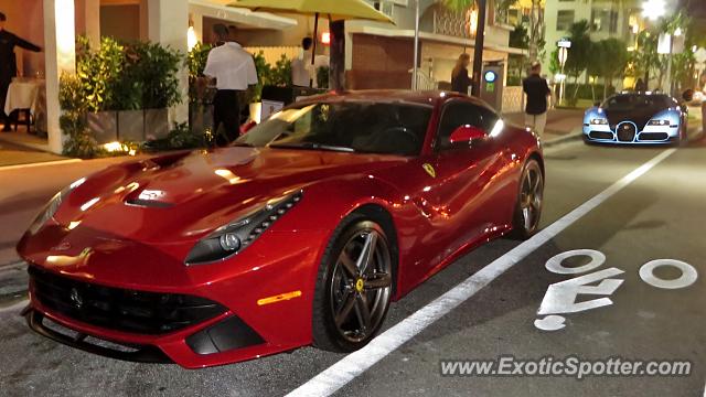 Ferrari F12 spotted in Miami, Florida