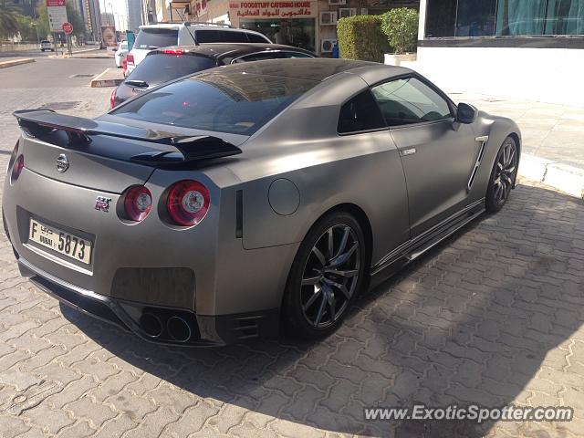 Nissan GT-R spotted in Abu Dhabi, United Arab Emirates