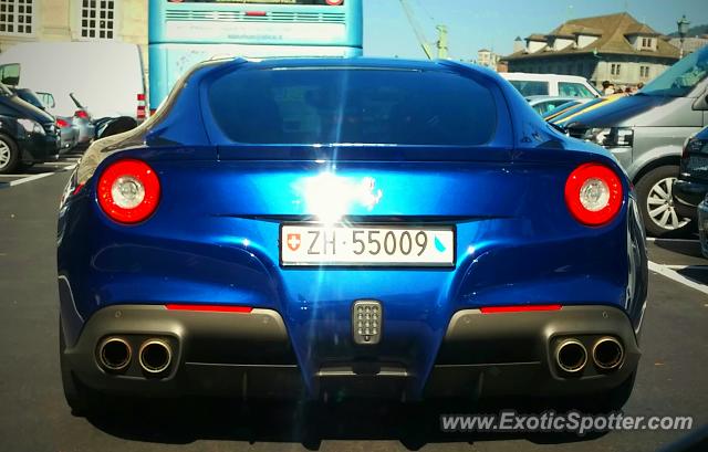 Ferrari F12 spotted in Zurich, Switzerland