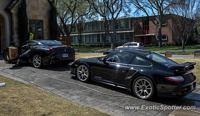 Porsche 911 GT2 spotted in Dallas, Texas
