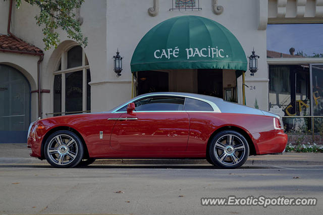 Rolls Royce Wraith spotted in Dallas, Texas